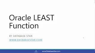 Oracle LEAST Function