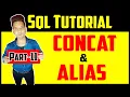 How to use Concat in SQL Server in Hindi How to use Alias in SQL Server in Hindi