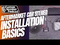 Aftermarket Car Stereo Installation BASICS Start-to-Finish in 20 minutes