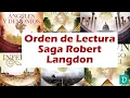 Order of Books in the Robert Langdon Saga The Da Vinci Code - Dan Brown