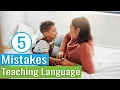 Avoid These 5 Mistakes When Teaching Language to Children with Autism