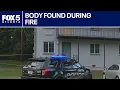 Body found during Smyrna fire