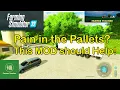 FS22 Auto Load Pallets Farming Simulator 22 Auto Load Trailer Mod