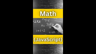 Math object - JavaScript