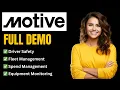 Motive Demo Fleet Management Software Driver Safety Equipment Monitoring