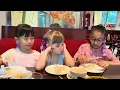 Lizzy Anni and CC having chinese food at Imperial Dragon Restaurant Dubai