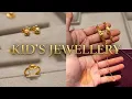 Tanis Kid s Jewellery Collection Gold Bangles Chains Rings Baby Earrings Gift Ideas