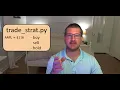 Robinhood trading bot - How to Build a Robinhood auto-stock trader in Python part 3