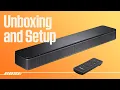 Bose TV Speaker - Unboxing and Setup