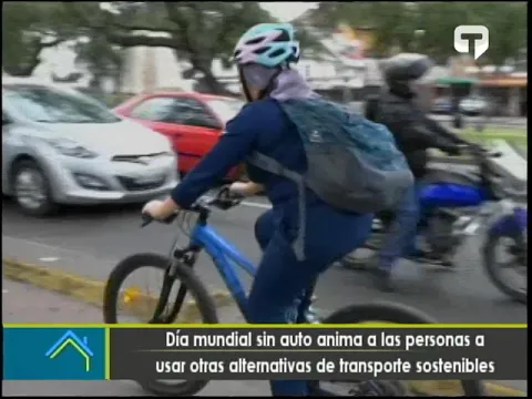 Día mundial sin auto anima a las personas a usar otras alternativas de transporte sostenibles