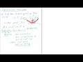 Optimization - a geometric example