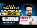 Java Full Stack Developer Roadmap 2025 Step-by-Step Guide by Frontlinesmedia