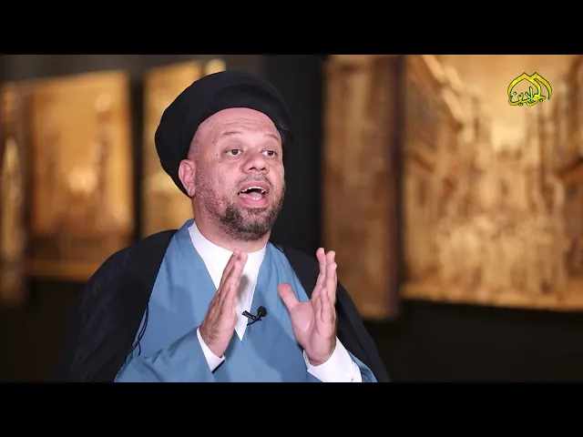⁣حديثه حبات ندى على ورق اخضر.. ذلك هو صادق العترة ومؤسس المذهب الحلقة الرابعة