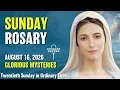 Sunday Rosary Glorious Mysteries of the Rosary August 16 2026 VIRTUAL ROSARY