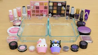 Download My Melody vs Kuromi - Coloring Satisfying Slime ASMR with Eyeshadow and Makeup from Hello Kitty MP3