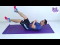 How to do Flutter kicks Abs exercise series