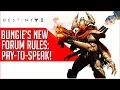 Bungie net forums are now pay-to-use No Destiny 2 purchase no posting