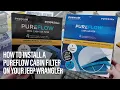 How to Install a PureFlow Cabin Air Filter Air Freshener on Your Jeep Wrangler JL
