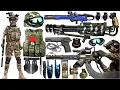Download Lagu Special Forces military toy gun set unboxing, Gatling machine gun, M416 rifle,98K sniper rifle, bomb