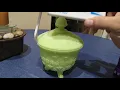 Radioactive Fenton candy dish