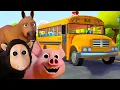Download Lagu Wheels On The Bus + Old MacDonald Had A Farm - Kids Songs and Nursery Rhymes | BabaSharo TV