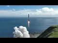 Lagu Drone footage from Rocket Like a Hurricane launch for NASA TROPICS