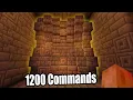 This has to be Minecraft s Smoothest Redstone Door 1200 Command Blocks
