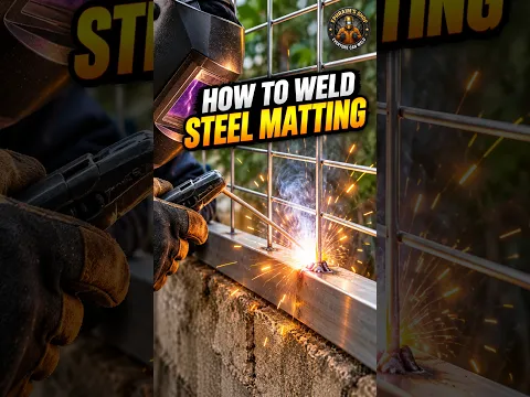 How to Weld Steel Matting | Simpleng Welding Technique para sa Beginners! π₯ | Pinoy Welding