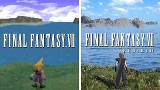 Comparing Final Fantasy 7 to FF7 REBIRTH