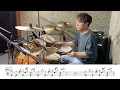 【Mrs. GREEN APPLE】Magic-叩いてみた【ドラム楽譜あり】【Drum Cover】