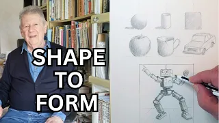 How to Turn Simple Shapes into 3D Drawings