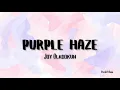 Joy Oladokun - Purple Haze (Lyrics)