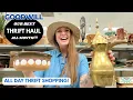 Download Lagu WE THRIFTED ALL DAY! The First Stop Blew Our Minds!!! Come Treasure Hunting With Us! Goodwill Haul
