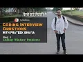 Day Coding Interview Questions - Sliding Window Algorithm Questions