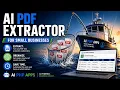 Convert Searchable PDF Files to Text with AI PDF Extractor