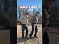 Download Lagu CHICKEN  🐔 BANANA  🍌 DANCE #hanelinetwins #tiktok #funny