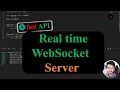WebSocket Server Real Time Communication using Fast API in Hindi