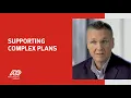 Retirement plan support for complex client needs