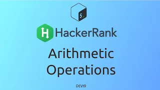 Arithmetic Operations HackerRank Linux Shell