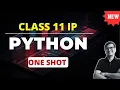 Class 11 IP Python One Shot Python Fundamentals Class 11 Informatics Practices Full Course
