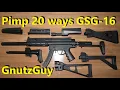 Pimp 20 ways GSG-16 without 522 Conversion kit Magpul MP5 PDW More s see description
