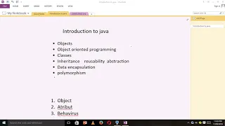 Java part 1 Basic concept