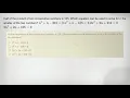 Half of the product of two consecutive numbers is 105 Which equation can be used to solve for n the