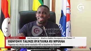Ssenyonyi Talinze Byatuuka Ku Mpuuga Daily Dose 