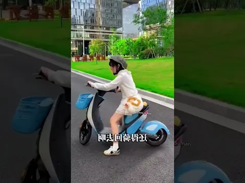 This Girl Took a Bicycle, Then a Scooter — Both Broke Down #shorts