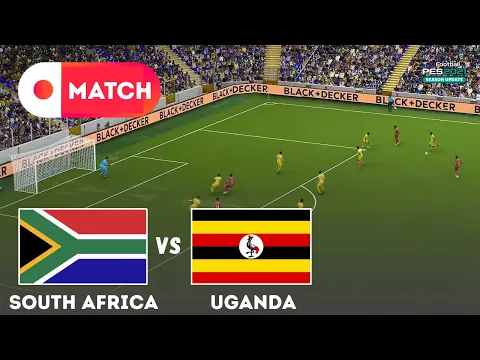 Video Thumbnail: Uganda vs South Africa / Nations Championship 2025 Match Simulation | eFootball Pes 21 Gameplay