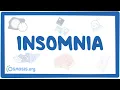 Insomnia - causes symptoms diagnosis treatment pathology