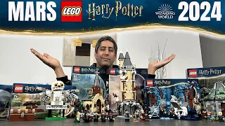 LES PLAYSETS LEGO HARRY POTTER DE MARS 2024 !