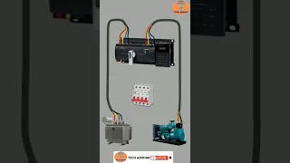 Three Phase Automatic Transfer Switch Ats Wiring Connection Diagram Shorts Wiring Electrical 
