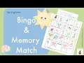 Springo Bingo and Memory Match